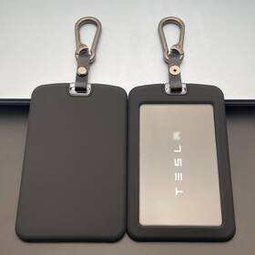 Tandrive 768561908837 2pcs Silicone Key Card Holder Case Compatible With Tesla Model 3 Mo