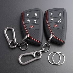 Tandrive 768561908950 Key Fob Cover For 2025 2024 Chevy Black And Tandrive 768561908950 Key Fob Cover For 2025 2024 Chevy Black And