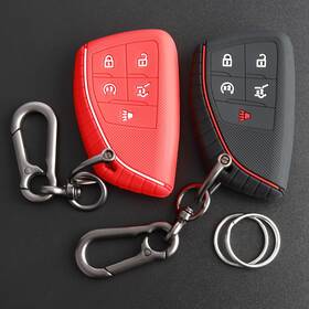 Tandrive 768825320498 Key Fob Cover For Chevy Equinox Traverse Blazer Gmc Buick - 2-pack