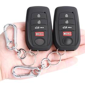 Tandrive 768825855617 Toyota Key Fob Cover For Tacoma Tundra 4-button Silicone 2-pack