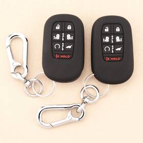 Tandrive 768924958509 Honda Odyssey Key Fob Cover 2025 2026 7 Button Silicone 2-pack Black