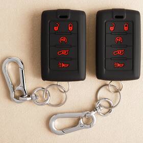Tandrive 768924958608 Key Fob Cover For 2025 Jeep Grand Cherokee Wagoneer Silicone 2-pack