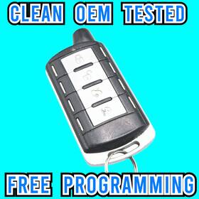 Mkyrmt3tx12 Tarantula Clean Chrome Keyless Remote Start Alarm Transmitter Key Fob Mkyrm3tx12