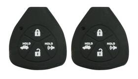 Tyotag64n Thejacketstore.com 2-pack Keyless Entry Key Fob Rubber Remote Cover Toyota