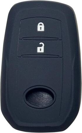 Sityt15bk Thrida Key Fob Cover For Toyota Hilux 2 Buttons Case Fit Black