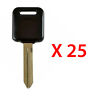 Tk-nissan-17lot25 Autokey Supply Part New Uncut Blank Transponder Key Replacement For