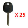 Tk-subaru-06lot25 Autokey Supply Usa Uncut Blank Transponder Key Replacement For Subaru