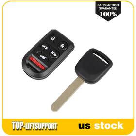 190112p01 Top-liftsupport Remote Car Fob Key For Honda Odyssey 3.5l 2005 2006 2007-2010 5bottons New