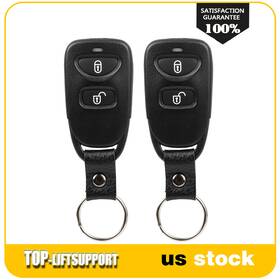 845151p01 Top-liftsupport 2pcs Remote Car Key Fob Fit For Hyundai Santa Fe 2007 2008-2012 New