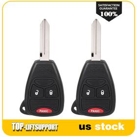 845201p01 Top-liftsupport 2pcs Remote Car Key Fob Fit For Chrysler Pacifica 3.5l 2004 2005 2006 New