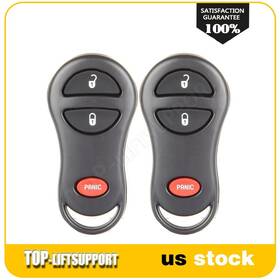 Adv800621v03 Top-liftsupport 2 For Dodge Dakota Jeep Grand Cherokee 1999 2000 2001 Smart Remote Car Key Fob