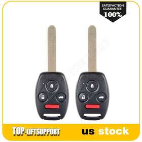 Adv800696v03 Top-liftsupport 2 For Honda Civic 2006 2007 2008 2009-2011 Smart Remote Car Key Fob 4 Buttons