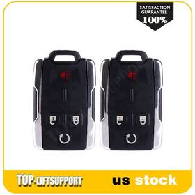 Adv818432v03 Top-liftsupport 2 For Chevrolet Silverado 2014 2015 2016 2017-2019 Key Fob Remote Shell Case