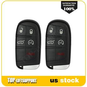 Adv834152v03 Top-liftsupport 2 For Jeep Grand Cherokee Compass 2015 2016 2017 2018 Key Fob Remote Shell Case