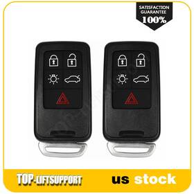 Adv834185v09 Top-liftsupport 2 For Volvo Xc70 2008 2009 2010 2011 2012 2013-2016 Key Fob Remote Shell Case