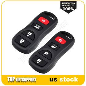 Kbrastu15-1 Top-liftsupport 2 For Nissan Altima 350z 2002 2003 2004 2005 2006 Smart Remote Car Key Fob
