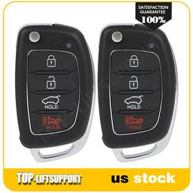 Tp83862409t Top-liftsupport 2 For Hyundai Tucson 2015 2016 2017 2018 2019 Smart Remote Car Key Fob 4 Buttons