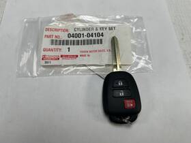 Toyota 04001-04104 New Oem Transmitter Remote Key