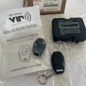 08585-00940 Toyota Nos 93-98 Supra Mk4 Vip Keyless Entry Complete Kit 94-95 4runner Fobs