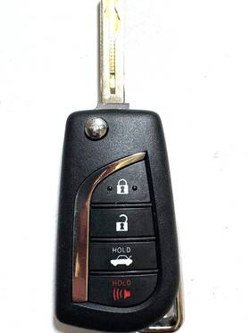 1551a-12bfh Toyota Oem Flip Keysless Entry Remote Key Fob 12bfh