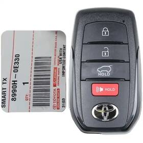 8990h-0e330 Toyota New Oem 23-24 Grand Highlander Remote Keyfob Smart Key