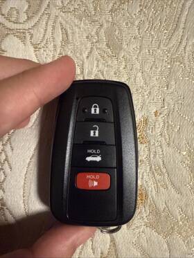 8990h-12350 Toyota 2024 Corolla Hybrid Key Fob New Needs Programming 3 Button With