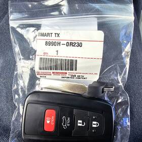 8990h-0r230 Toyota 8990h-r023 Oem Fob And Blank Key 2022-2024 Rav4