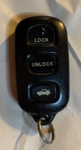 Toyota G043vt141t 2003-2006 Camery Corolla Keyless Entry Fob