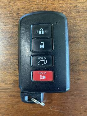 Hyq14fb Toyota 4 Button Key Fob From 2018 Highlander Hybrid Keyless Entry Remote