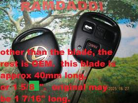 89070-33751 Toyota / Lexus 89070-33750 Oem Remote For 01/09 Sc Ls Es Key Fob Transmitter Hyq 12bbt