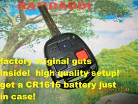 89070-60801 Toyota / Lexus 89070-60800 Oem Remote For 02/09 Gx70 Lx470 Key Fob Transmitter Hy1512v