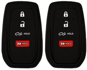 Tyotag184n Toyota 2-pack Key Fob Keyless Entry Rubber Remote Cover