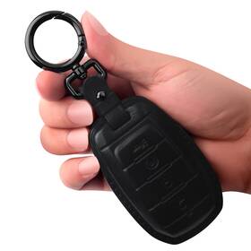 Tukellen-dg-1 Tukellen Dodge Ram Key Fob Cover Genuine Leather Protector 2019-2025