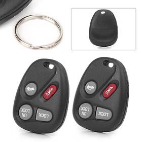 Twoagain 550749100757 2pcs Keyless Entry Remote Key Fob Clicker Transmitter L2c0005treplacement