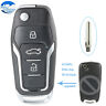 Ufk3b-433-id46-hu46 Keymaster Upgraded Folding Remote Key Fob Chip Blade For Opel