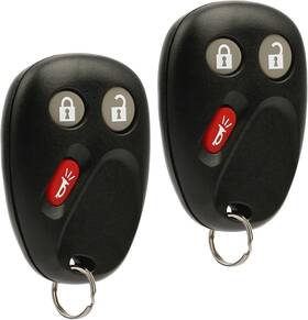 Usaremote 688946483363 Key Fob Keyless Entry Remote Fits 2003-2006 Chevy Tahoe 2-pack Black