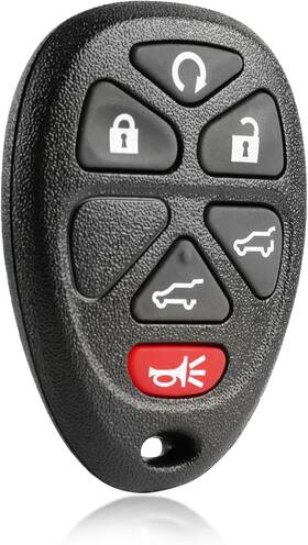 Usaremote 688946483424 Car Key Fob Keyless Entry Remote Fits 2007-2014 Chevy Tahoe 1-pack Black