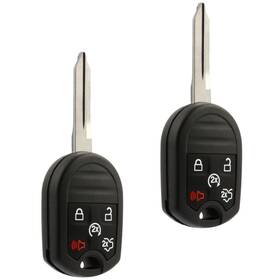 F-793-5btn-rs Usaremote Keyless Entry Remote Start Car Key Fob For Ford Lincoln Mazda Mercury