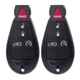 Usd070685st Usdiyparts-auto 2x Remote Key Fob Replacement Fit For Dodge Challenger Charger 2008-14 5 Buttons