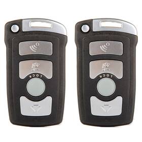Usd800867st Usdiyparts-auto 2x Remote Key Fob Replacement Fit For Bmw 745li 2002 2003 2004 2005 4 Buttons