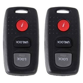 Usd817438st Usdiyparts-auto 2x Remote Key Fob Replacement Fit For Mazda 3 2004 2005 2006 Buttons