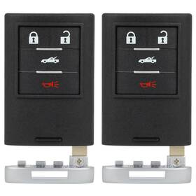 Usd842529st Usdiyparts-auto Us 2x Remote Key Fob Shell Replacement For 2008 2009-2013 Chevrolet Corvette