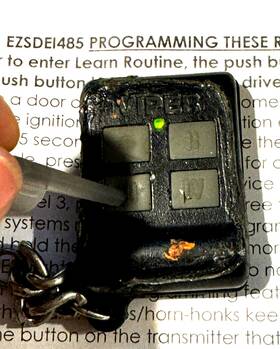 Ezsde1485 Viper 485t 485 Dt4da 68 2/29 302 Keyless Remote Car Starter Transmitter Keyfob Alarm Green