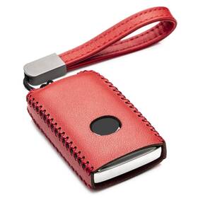 Vitodeco 636601397227 Genuine Leather Smart Key Fob Case Cover Protector Compatible With Mazda 3