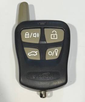 7087a-r1800am Vizion 1wamp-1800 Security Alarm Keyfob Transmitter 4b Tested