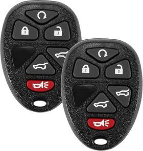 Vofo119 Vofono Car Key Fob Keyless Entry Remote Fits Chevy Tahoe/ Suburban Black