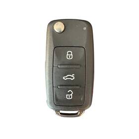 5k0959753ah Volkswagen Oem Uncut Remote Key Fob 4 Button With Tag