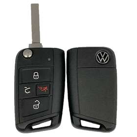 5g6.959.752.ct Volkswagen Nbgfs125c5 Oem Volkwagen Keyless Remote Fob 4b - Skinny Blade