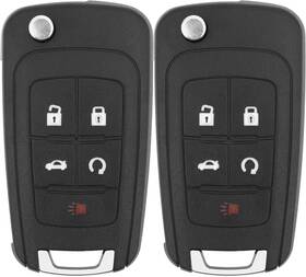 0811-0051 Vurkcy Key Fob Replacement For 2014-2019 Buick Encore/ 10-12 Allure/ 10-16 Black