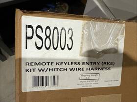 Ps8003 Weather Guard - Remote Keyless Entry Kit